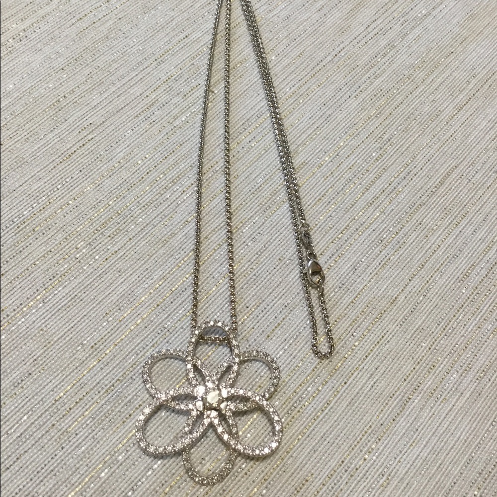 18k diamond necklace